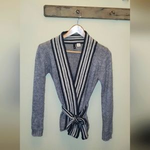 Belted wrap cardigan sweater, Brand Divided by H&M, Size 2
